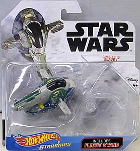 MATTEL HOT WHEELS STAR WARS DIE-CAST VEHICLE 2019 JANGO FETT'S SLAVE I